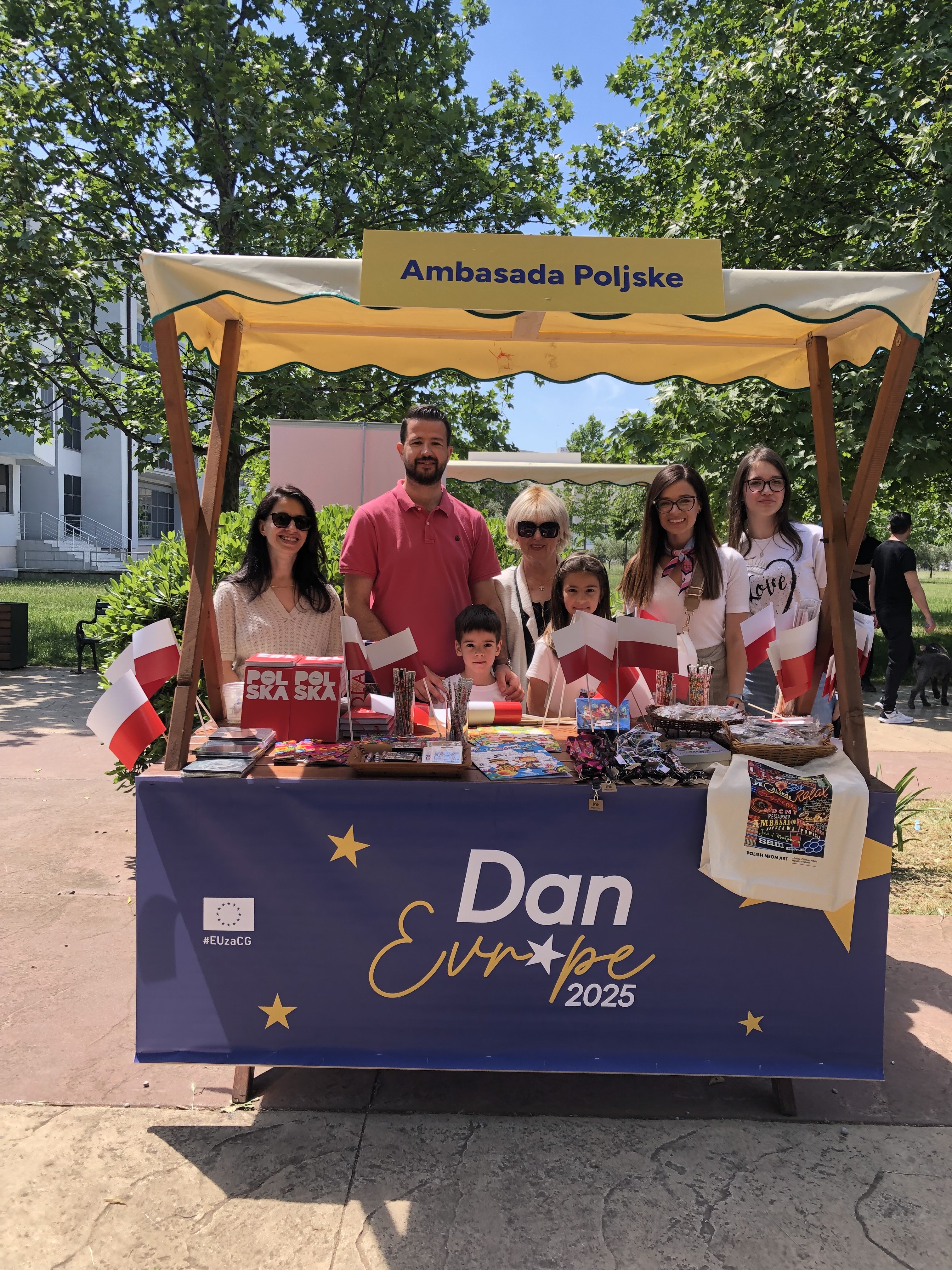 Dzień Europy w Podgoricy 2025